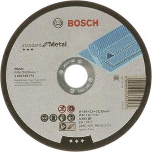 Bosch 2608619774 2608619774 Doorslijpschijf recht 150 mm 1 stuk(s) Metaal