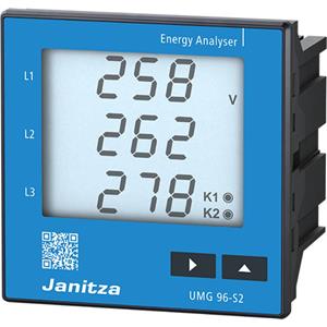 Janitza UMG 96-S2 Digitales Einbaumessgerät Energiemessgerät UMG 96-S2 mit Hintergrundbeleuchtung