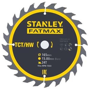 Stanley Fatmax Cirkelzaagblad Sta15325-xj Tct/hm Ø165mm