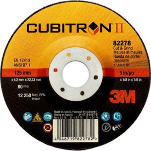 3M 81152 Cubitron™ Afbraamschijf Diameter 150 mm Boordiameter 22.23 mm 10 stuk(s)
