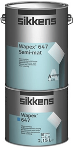 Sikkens wapex 647 semi-mat set kleur 5 ltr