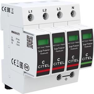 Citel 821110244 DAC50S-31-275 Kombiableiter Überspannungsschutz für: Verteilerschrank 50 kA 1St.