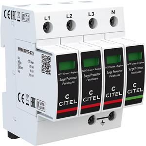 Citel 821130244 DAC50VGS-31-275 Kombiableiter Überspannungsschutz für: Verteilerschrank 50 kA 1St.