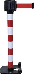 VISO RXLO1050RBRE Rot/Weiß Pfosten-rotem Gurt-Waßerdicht (Ø x H) 80mm x 990mm
