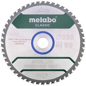 Metabo 628681000 Cirkelzaagblad 235 x 30 mm Aantal tanden: 50 1 stuk(s)