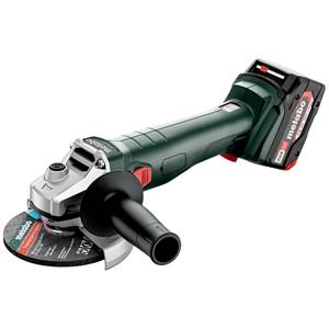 Metabo W 18 7-125 602371510 Haakse accuslijper 125 mm Brushless, Incl. 2 accus, Incl. koffer, Incl. lader 18 V 4.0 Ah