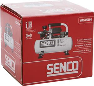 Senco - AC4504 Leiselauf Kompressor ölfrei 230V 8bar 4l Volumen ( AFN0024 )