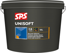 SPS Unisoft Muurverf Voor Binnen En Buiten 4 Liter