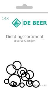 De Beer dichtings assortiment diverse o-ringen