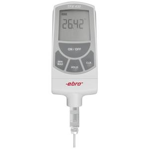 Ebro TFX 430 + TPX 230 Temperatur-Messgerät -100 - +400°C mit starrem Fühler