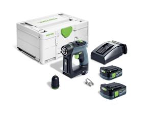 Festool CXS 12 2,5-Plus Accu Schroefboormachine 12V 2.5Ah in Systainer - 576864