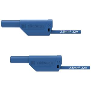 Schützinger Veiligheidsmeetsnoer [ - ] 150 cm Blauw 1 stuk(s)