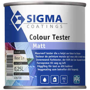 Sigma Colour Tester Matt Basis ZN 250ML