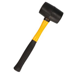Rubberen hamer / campinghamer 450 gram -