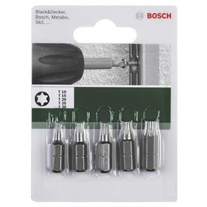 Bosch 2609255970 T-bit C 6.3 5 stuk(s)