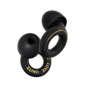 Loop Earplugs Loop Experience Tomorrowland Noise Reducing Ear Plugs - Black , Noise Reduction Up to 18dB, For Festivals, Concerts&Live Events