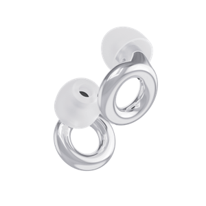 Loop Experience Noise Reducing Ear Plugs - Silver , Noise Reduction Up to 18dB, For Festivals, Concerts&Live Events