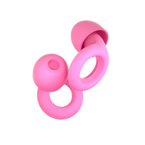 Loop Quiet Equinox Noise Reducing Earplugs - Flamingo Flux , Up To 27dB Noise Reduction, Quietly Stylish, Earplugs For Sleeping