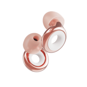 Loop Experience Plus Noise Reducing Ear Plugs - Rose Gold , Noise Reduction Up to 18dB, For Festivals, Concerts&Live Events