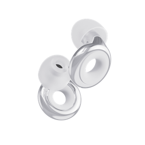 Loop Experience Plus Noise Reducing Ear Plugs - Silver , Noise Reduction Up to 18dB, For Festivals, Concerts&Live Events