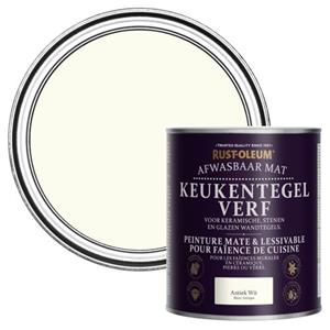 Rust-Oleum Keukentegelverf Mat - Antiek Wit 750ml