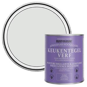 Rust-Oleum Keukentegelverf Hoogglans - Bibliotheek Grijs 750ml