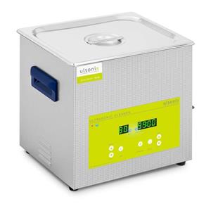 ulsonix Ultraschallgerät Degas Ultraschall Reiniger Ultraschallreiniger 10 l 240 w - Silbern
