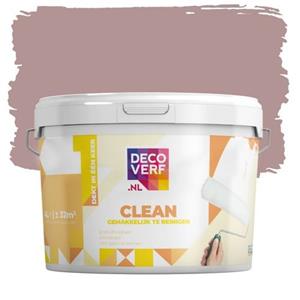 Decoverf.nl Decocerf Clean Muurverf Vorstelijk Roze, 4l