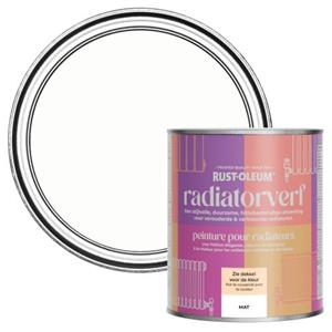 Rust-Oleum Radiatorverf Mat - Krijtwit 750ml