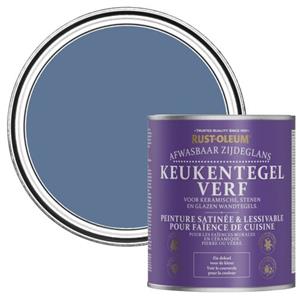 Rust-Oleum Keukentegelverf Zijdeglans - Blauwe Rivier 750ml