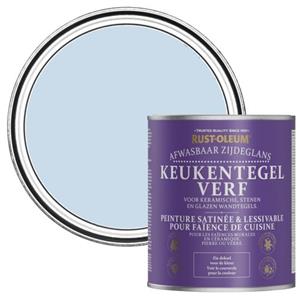 Rust-Oleum Keukentegelverf Zijdeglans - Blauwe Lucht 750ml