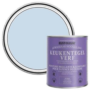 Rust-Oleum Keukentegelverf Hoogglans - Blauwe Lucht 750ml