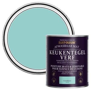 Rust-Oleum Keukentegelverf Mat - Groenblauw 750ml