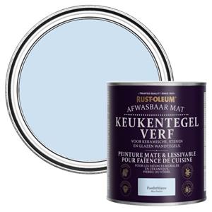 Rust-Oleum Keukentegelverf Mat - Poederblauw 750ml