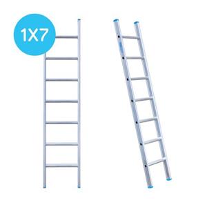 Eurostairs Enkele Rechte Ladder - Lichtgewicht Met 1x7 Sporten