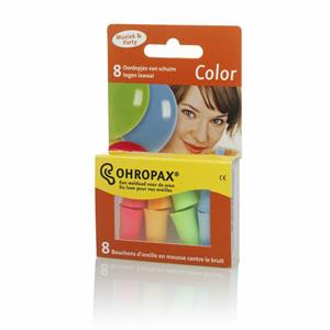 Ohropax Color Oordopjes 8st