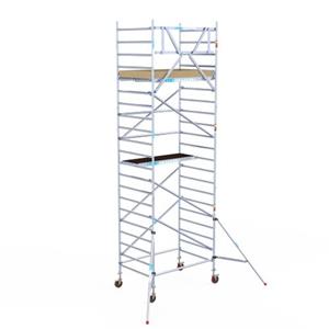 Euroscaffold Basic Rolsteiger – Professionele Steiger 135x190 Cm – 7,2 Meter Werkhoogte