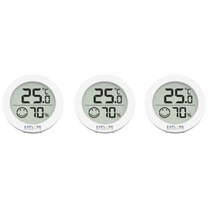 explorescientific Explore Scientific Thermo-/Hygrometer Weiß (3er Set)