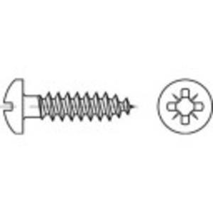 TOOLCRAFT 1069683 Halbrundschrauben 4mm 25mm Kreuzschlitz Pozidriv 88096 Edelstahl A2 1000St.