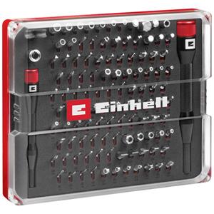 Einhell 115040 Bit-Set 114teilig Spanner, JIS, T-Profil, Gamebit, Sim-Eject-Bit, Schlitz, Tri-Point,