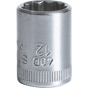 Stahlwille 40 D 12 01030012 Dubbel zeskant Dopsleutelinzetstuk 12 mm 1/4 (6.3 mm)