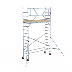 Euroscaffold Basic Rolsteiger – Professionele Steiger 75x250 Cm – 5,2 Meter Werkhoogte