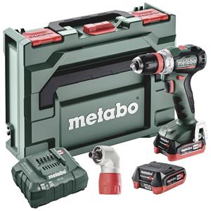 Metabo PowerMaxx BS 12 BL Q Pro 601045920 Accu-schroefboormachine 12 V 4 Ah Li-ion Incl. 2 accus, Incl. lader, Brushless