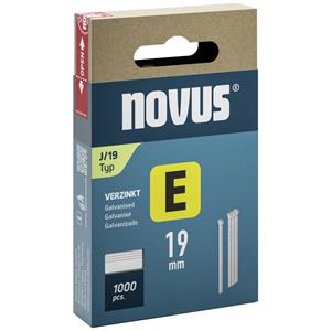 Novus Spijkers E type J 19 mm 1000 stuk(s)  044-0090