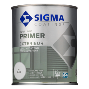 Sigma - Doe Het Zelf Sigma Houtprimer Exterieur - Wit - 0.75L