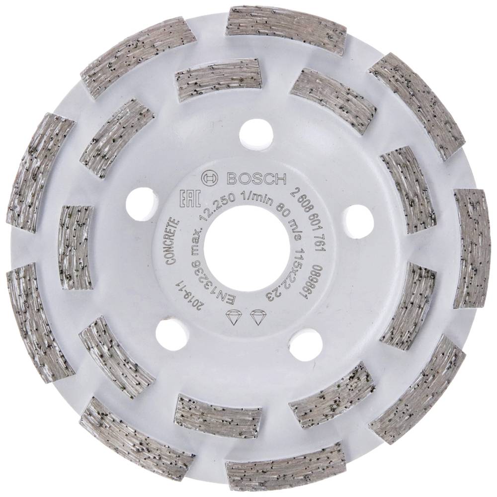 Bosch Accessories 2608601761 Komschijf Expert for concrete met lange levensduur Diameter: 115 mm 1 stuk(s)