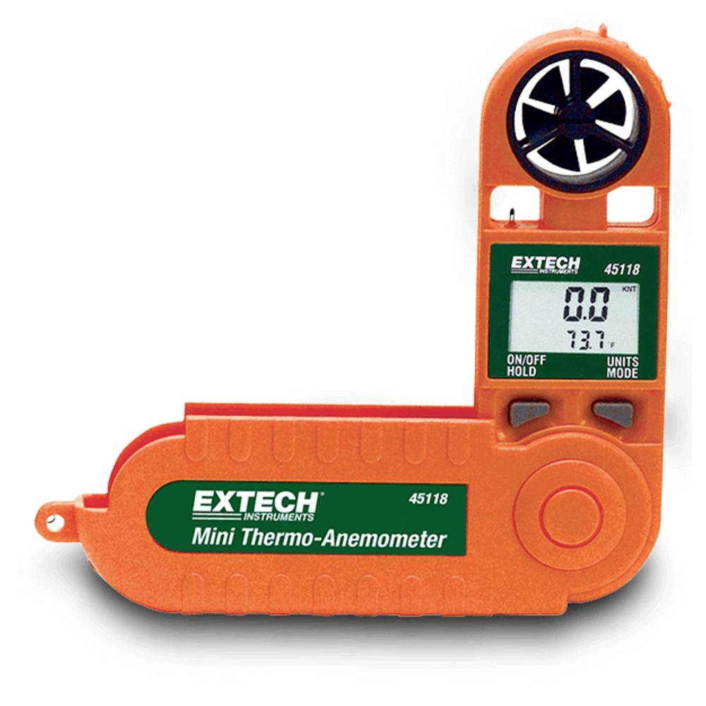 Extech 45118 Mini-thermo- en windmeter 1.1 tot 20 m/s