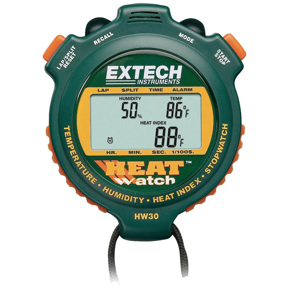 Extech HW30 Stopwatch voor vochtigheid en temperatuur 1 % Hrel 99 % Hrel