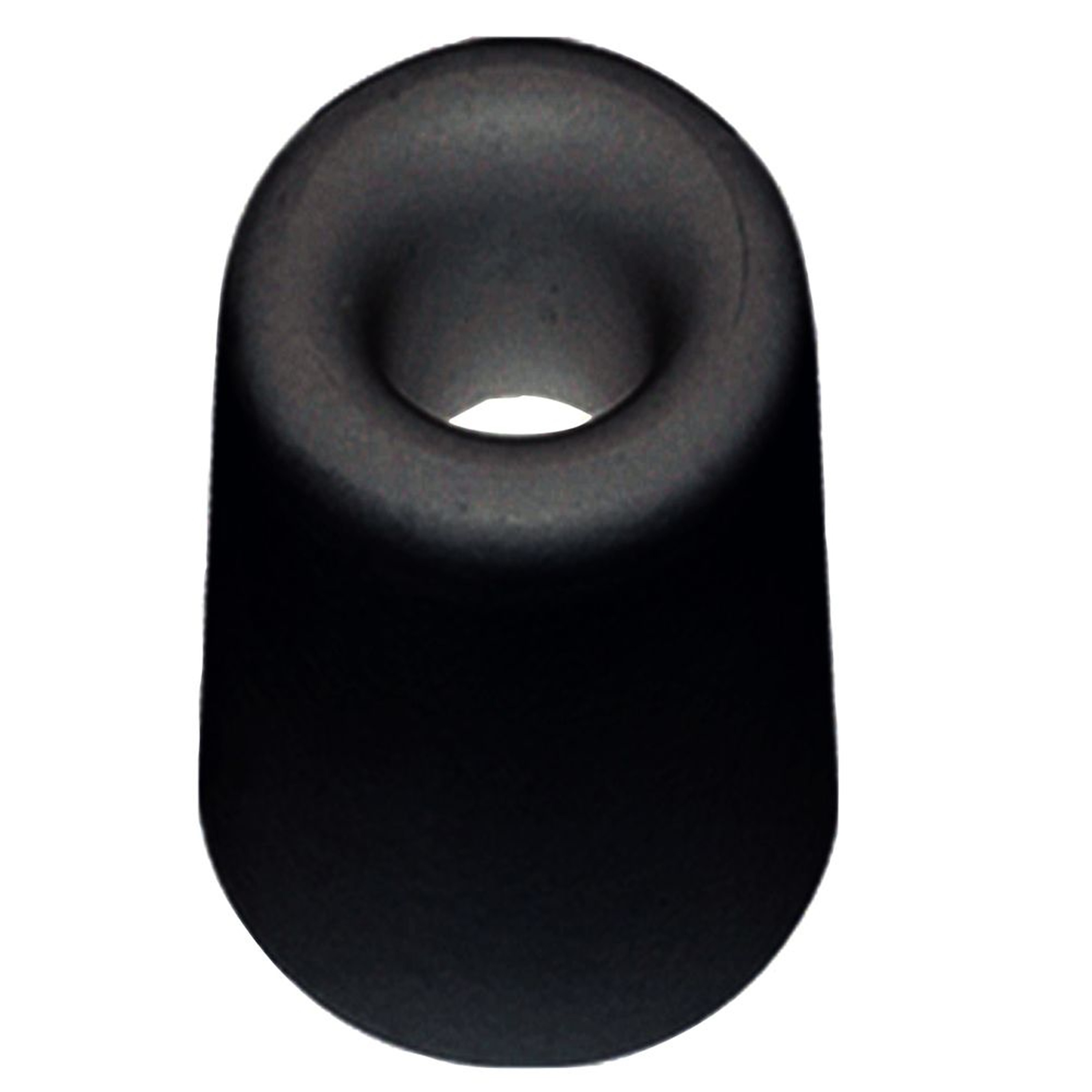 QlinQ Deurbuffer - deurstopper - zwart - rubber - 75 x mm - schroefbevestiging -
