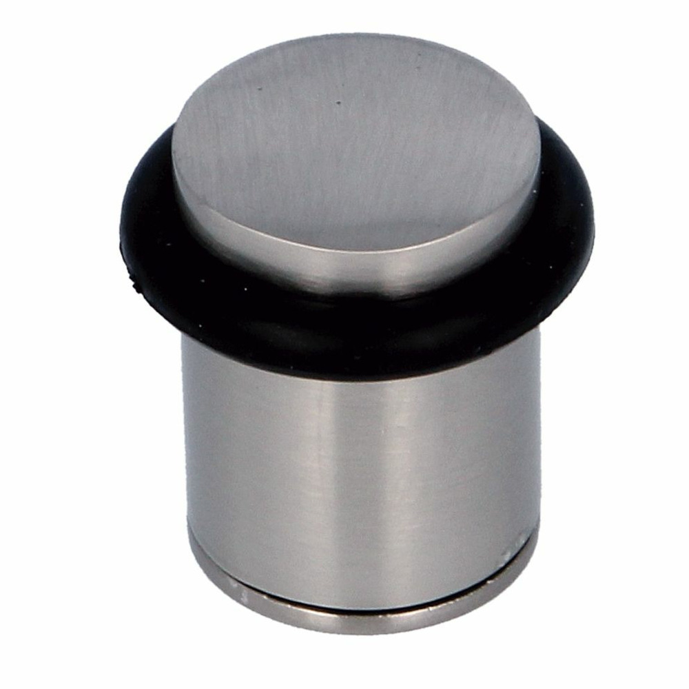 AMIG Deurstopper/deurbuffer - D28mm - inclusief schroeven - antiek messing  -